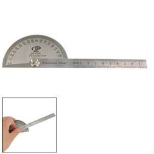  Rotating 180 Degree Mesure Protractors Metric 10cm Ruler 