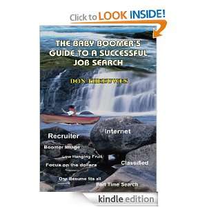 THE BABY BOOMERS GUIDE TO A SUCCESSFUL JOB SEARCH DON THEEUWES 