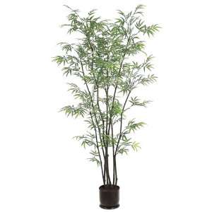   of 2 Potted Artificial Dancing Black Bamboo Trees 6