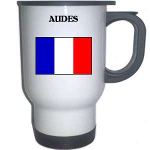  France   AUDES White Stainless Steel Mug Everything 