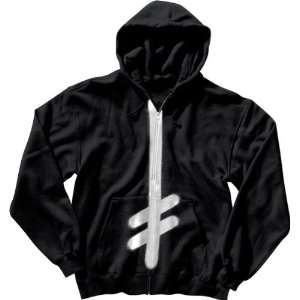  Deathwish Voltron Zip Hooded Sweatshirt [Large] Black 