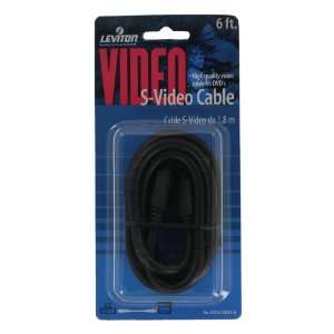    Leviton C5853 6 6 Foot SVHS (S Video) Cable