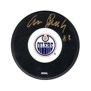 Ales Hemsky Autographed Puck 