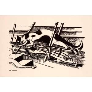   Hunt German Expressionism Animal   Offset Lithograph