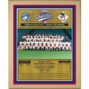  Healy Toronto Blue Jays 1993 World Series Team Picture 