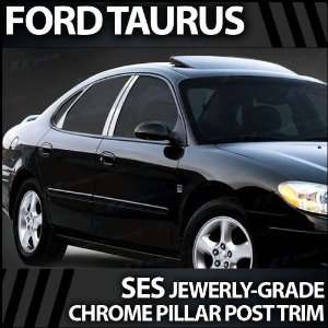  1997 2004 Ford Taurus 6pc. SES Chrome Pillar Trim Covers 