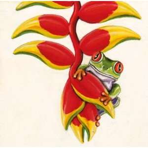 Red Eyed Tree Frog Wall Mural