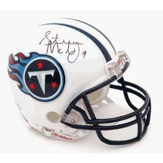  Steve McNair Signed Helmet   TITANSWHITE Sports 