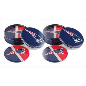  New England Patriots Collectibles ~ Cork Bottom Coasters 2 