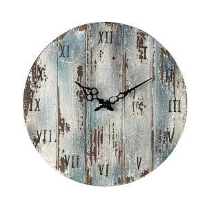  Roman Numeral Belos Dark Blue Outdoor Wall Clock 128 1008 