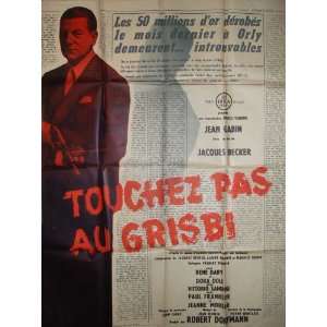  Grisbi Movie Poster (11 x 17 Inches   28cm x 44cm) (1954 