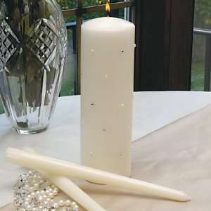  Unity Candle & Tapers Set Starlight 