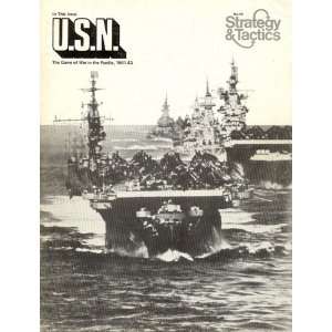 SPI Strategy & Tactics Magazine # 29, with USN, War in the Pacific 