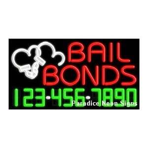  Bail Bonds Neon Sign