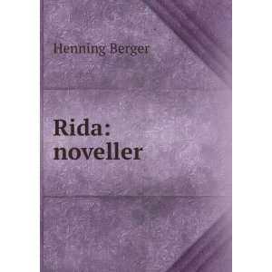  Rida noveller Henning Berger Books