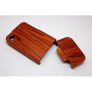  [MADE FROM RAW WOOD] Real Wood Case for iPhone 4/4S Cell 