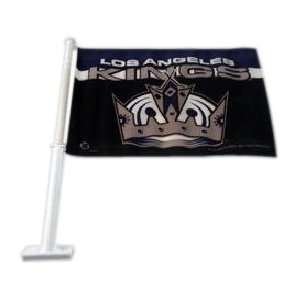  NHL Los Angeles Kings Crown Car Flag