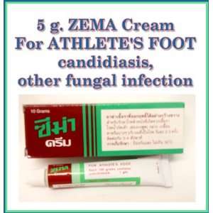 Zema Cream Athletes Foot Candidiasis Tinea Pityriasis Versicolor Anti 