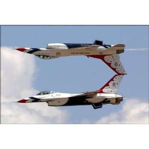  F 16 Fighting Falcon, U.S. Air Force Thunderbirds   24x36 