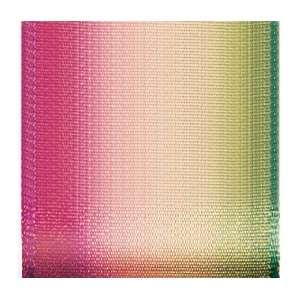   Wired Edge Ombre Craft Ribbon, 3 Inch Wide by 15 Yard Spool, Sorbet