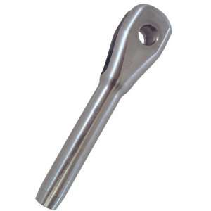 Loos Cableware 667 5X Stainless Steel Fork End for 5/32 Diameter Wire 
