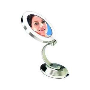   Fluorescent Pivoting, Pedestal Make Up Mirror (Model CLV581) Beauty