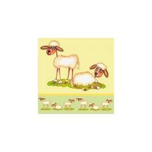   Party Lunch Napkins, Happy Sheeps   Pack of 20