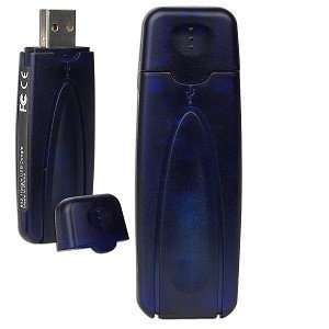  300Mbps 802.11n Wireless LAN USB 2.0 Adapter (Blue 