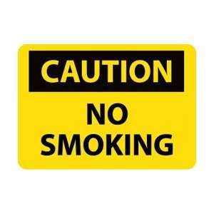  C49AD   Caution, No Smoking, 20 X 28, .040 Aluminum 