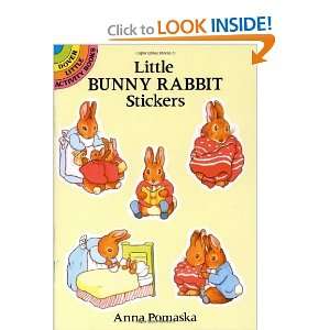  Little Bunny Rabbit Stickers (Dover Little Activity Books 
