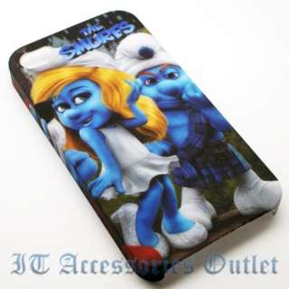 The Smurfs Back Cover Hard Case for Apple iPhone 4 / iPhone 4S  