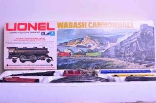 WABASH CANNONBALL/LIONEL COMPLETE ELECTRIC TRAIN SET 1972  