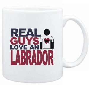  Mug White  Real guys love a Labrador  Dogs Sports 