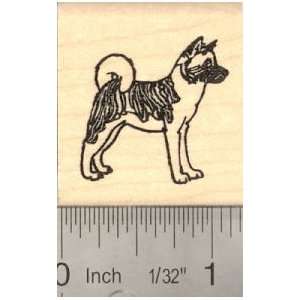  Small Akita dog Rubber Stamp Arts, Crafts & Sewing