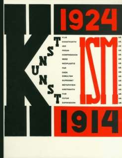   The ISMs of Art 1914 1924 by El Lissitzky, Lars 