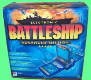 Milton Bradley Battleship Electronic Talking Advanced Mission Game 