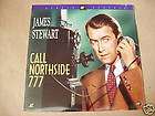 Call Northside 777 NEW Rare Vintage LaserDisc James Stewart Mystery 