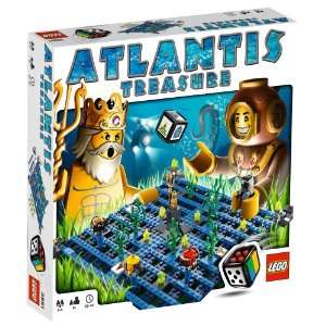  LEGO Games Atlantis Treasure 3851 Toys & Games