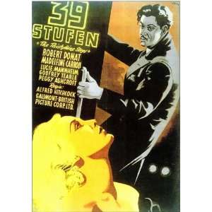  The 39 Steps   Movie Poster   11 x 17