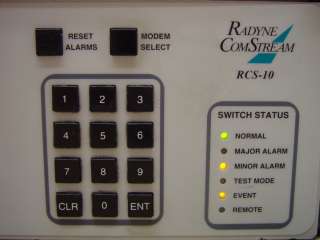 Radyne Comstream Redundancy Control System RCS10 RCS 10  