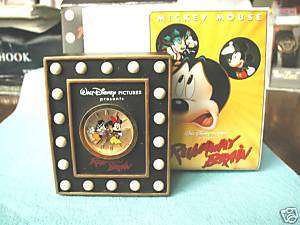 Runaway Brain, Mickey Mouse and Minnie Mouse Clock, MIB  