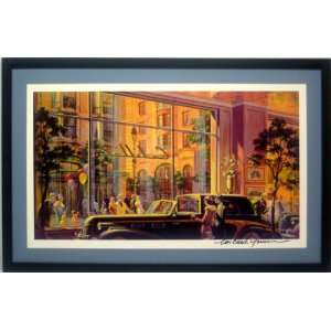    Caddy Corner By Michael Young Signed & Framed 