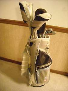 COMPLETE YOUTH GOLF SET IRONS WOODS PUTTER BAG   NICE  