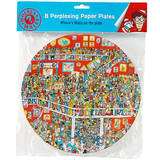65 Piece Wheres Wally Birthday PARTY PACK/SET for 8  