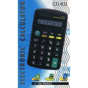  3 Key Memory Electronic Calculator Electronics
