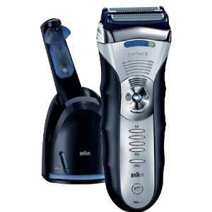 Braun Series 3 390cc Electric Rechargeable Male Foil Shaver with Clean 