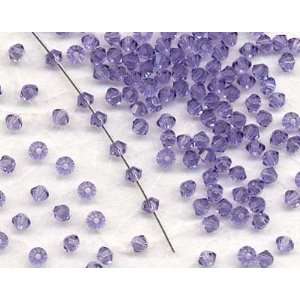  Tanzanite 3mm Crystal Bicone Arts, Crafts & Sewing