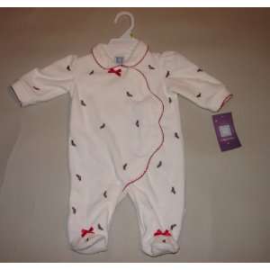 Christmas One Piece 3Mos. Footies 