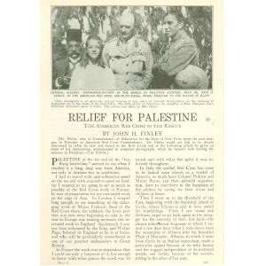   1918 Red Cross Relief For Palestine General Allenby 