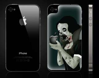Zombie Princess decal for iPhone 4G   vinyl sticker  